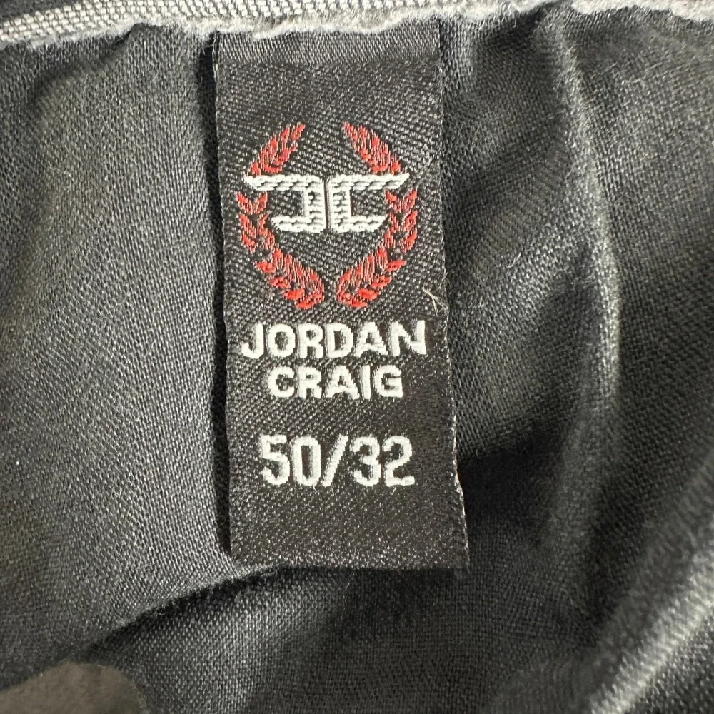 Jordan Craig Legacy Edition Jeans Aaron Grey Slim Fit Stretch Mens 50x32 JA300RX